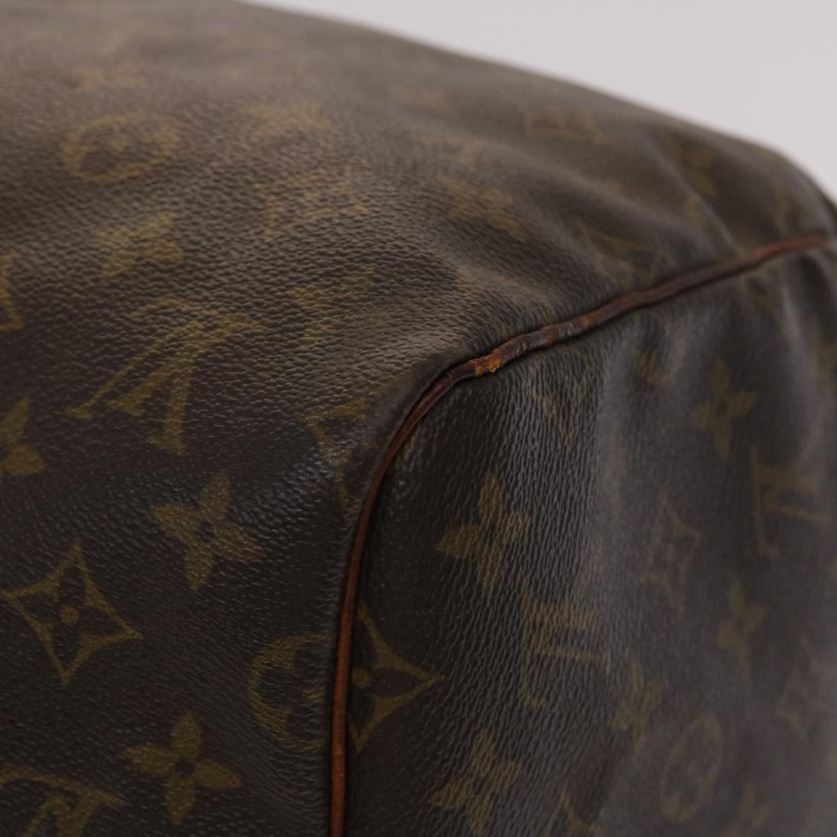 LOUIS VUITTON Monogram Keepall 55 Boston Bag M41424 LV hk734