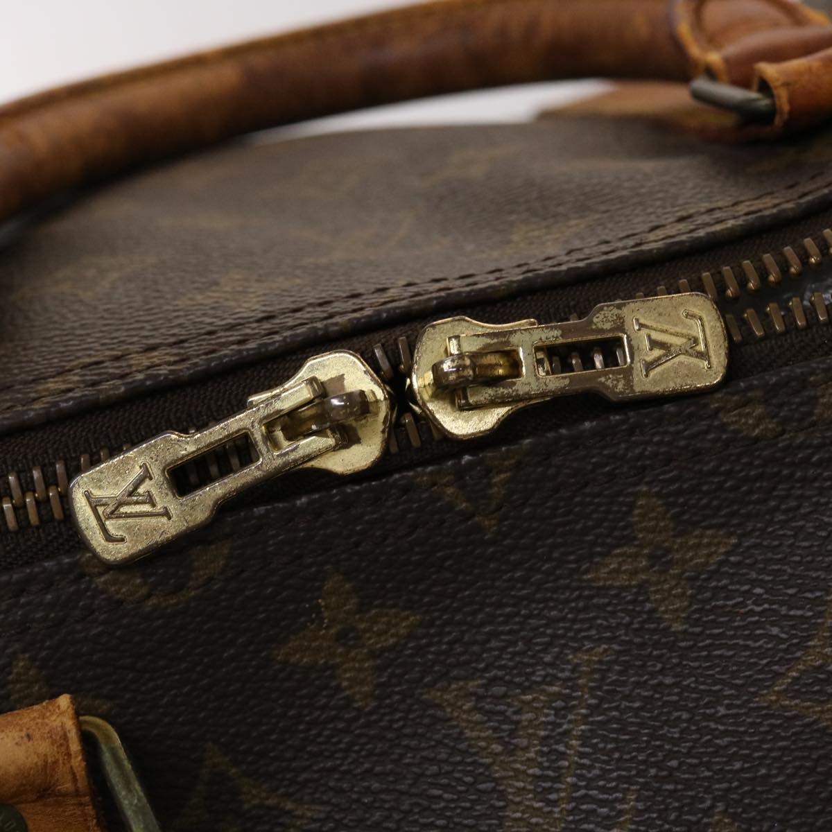 LOUIS VUITTON Monogram Keepall 55 Boston Bag M41424 LV hk734