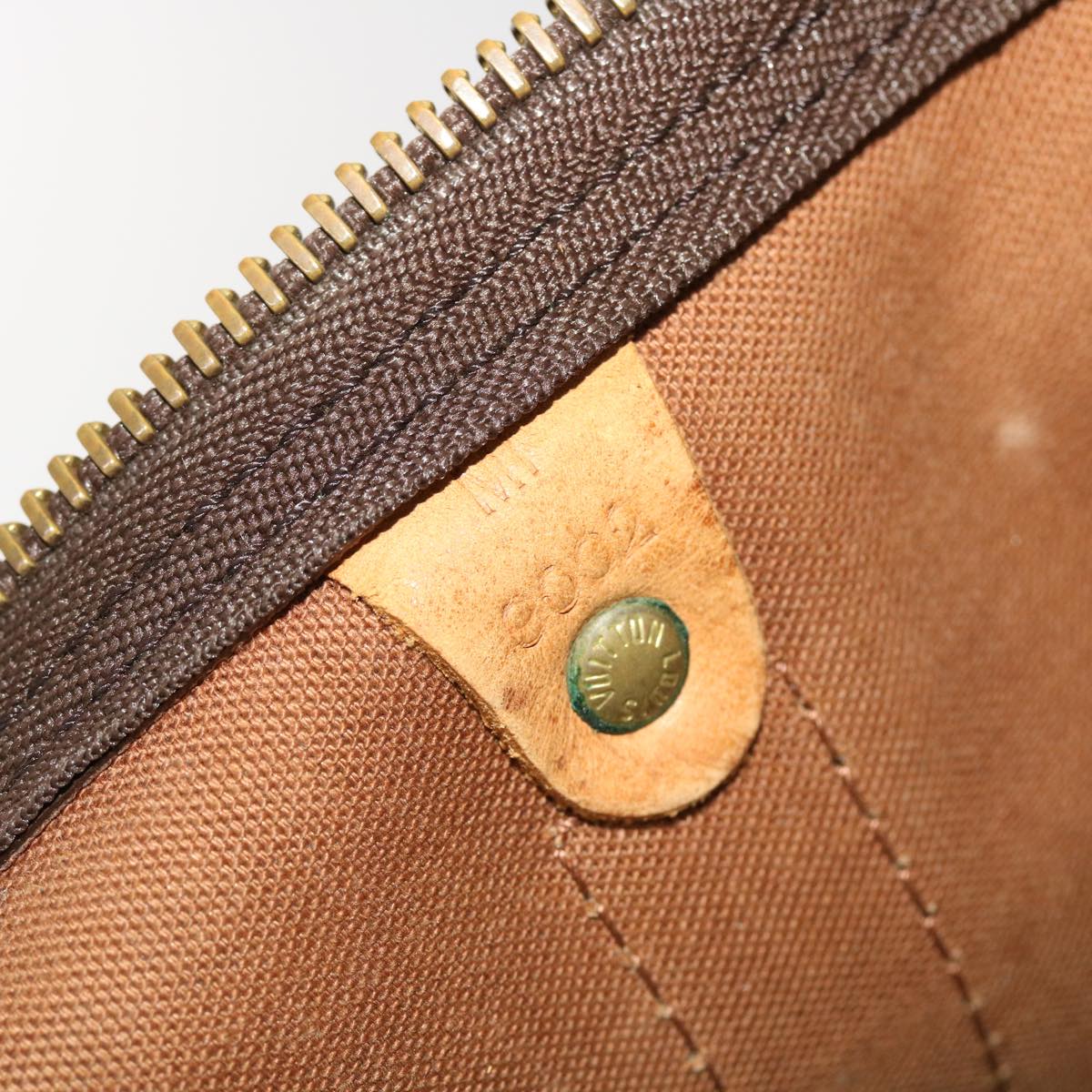 LOUIS VUITTON Monogram Keepall 55 Boston Bag M41424 LV hk734