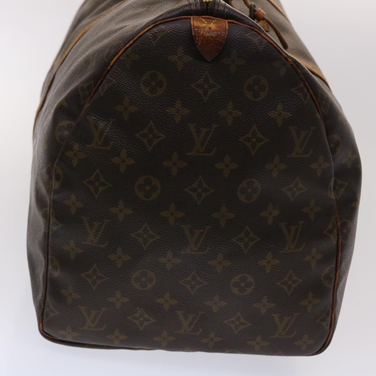 LOUIS VUITTON Monogram Keepall 55 Boston Bag M41424 LV hk734