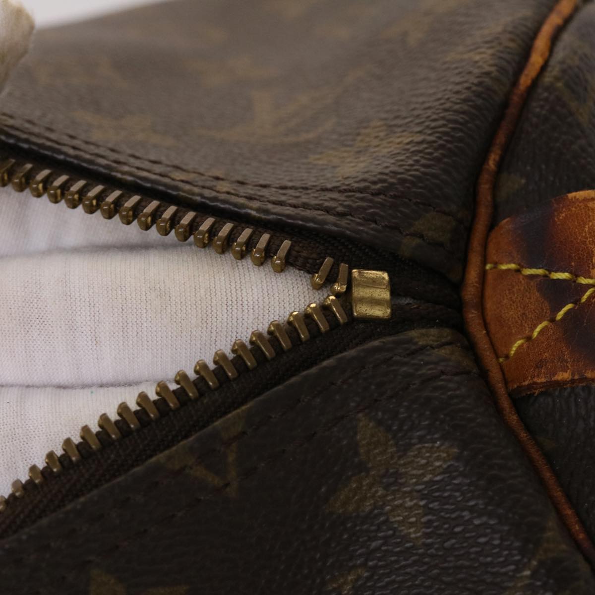 LOUIS VUITTON Monogram Keepall 55 Boston Bag M41424 LV hk734