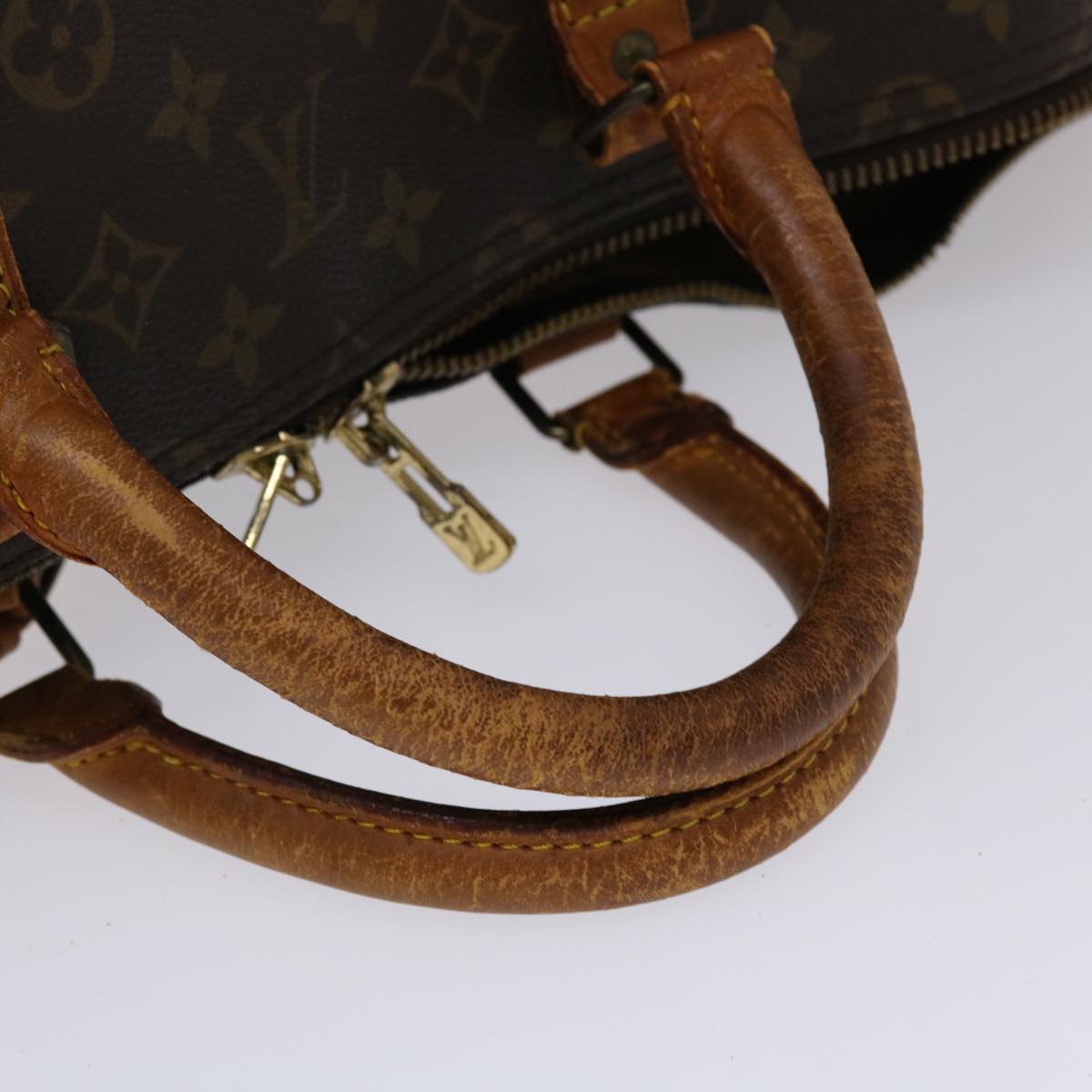 LOUIS VUITTON Monogram Keepall 55 Boston Bag M41424 LV hk734