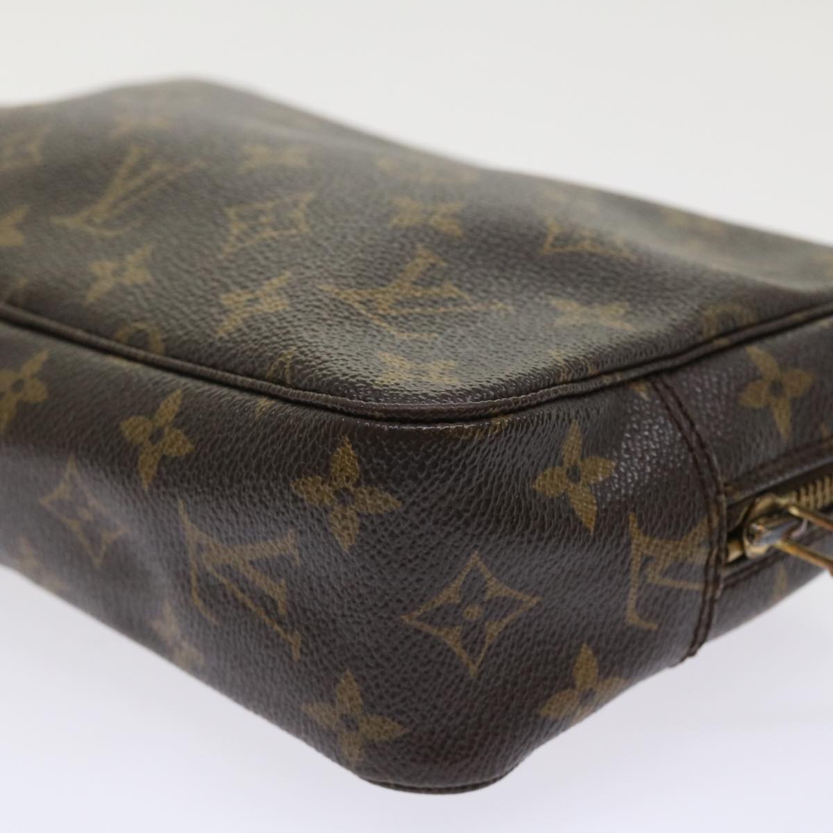 LOUIS VUITTON Monogram Trousse Toilette 23 Clutch Bag M47524 LV hk736