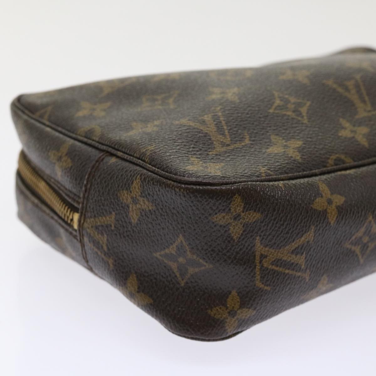 LOUIS VUITTON Monogram Trousse Toilette 23 Clutch Bag M47524 LV hk736
