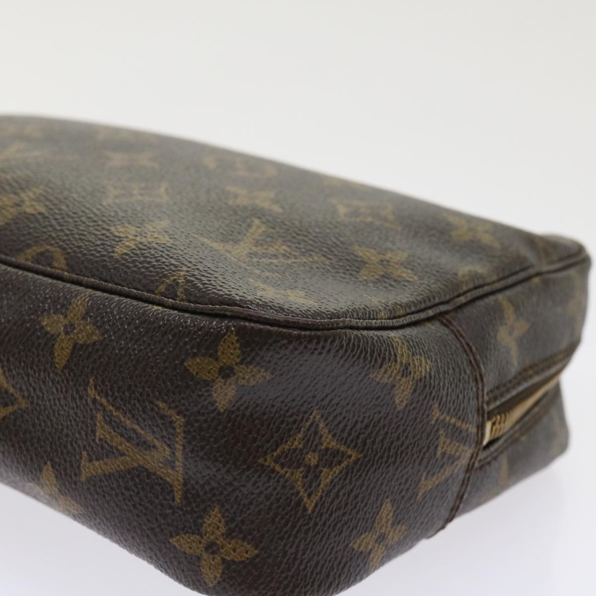 LOUIS VUITTON Monogram Trousse Toilette 23 Clutch Bag M47524 LV hk736