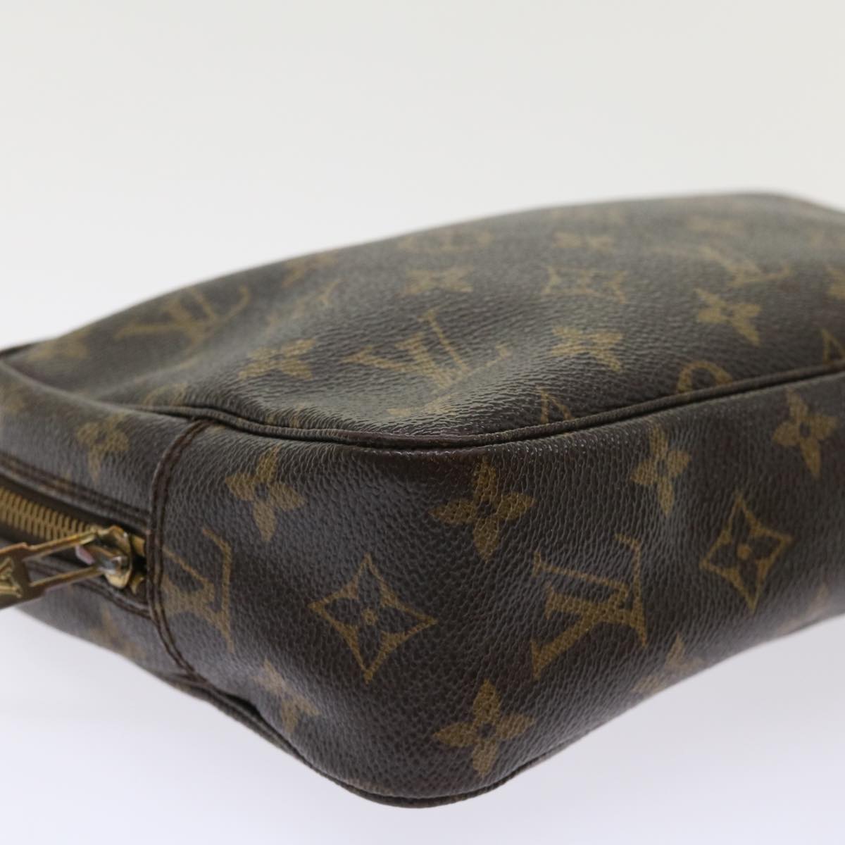LOUIS VUITTON Monogram Trousse Toilette 23 Clutch Bag M47524 LV hk736