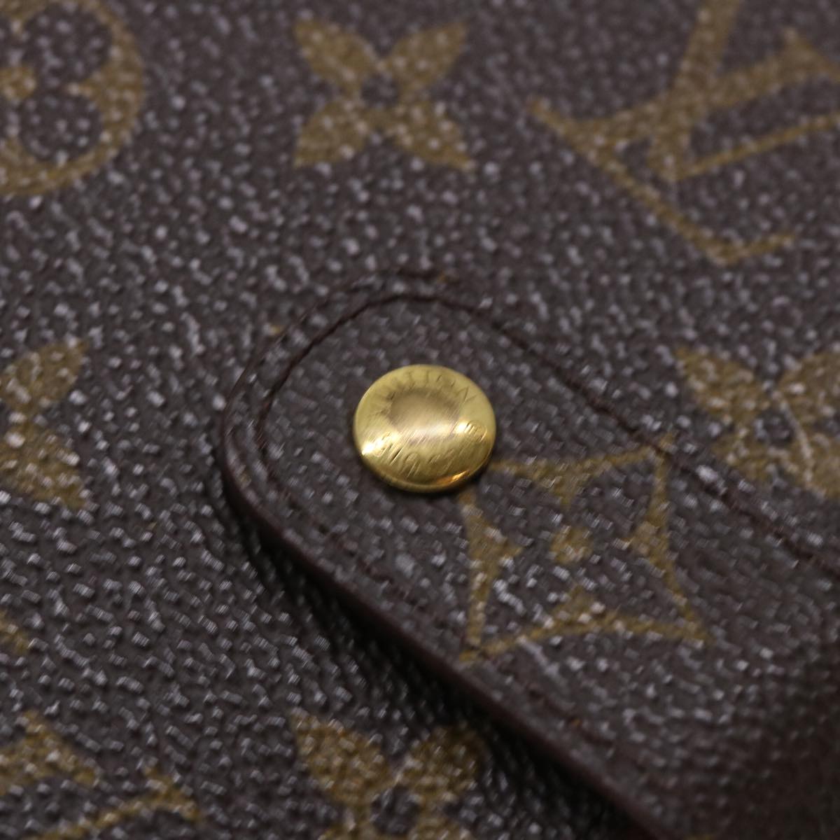 LOUIS VUITTON Monogram Agenda MM Day Planner Cover R20105 LV hk747