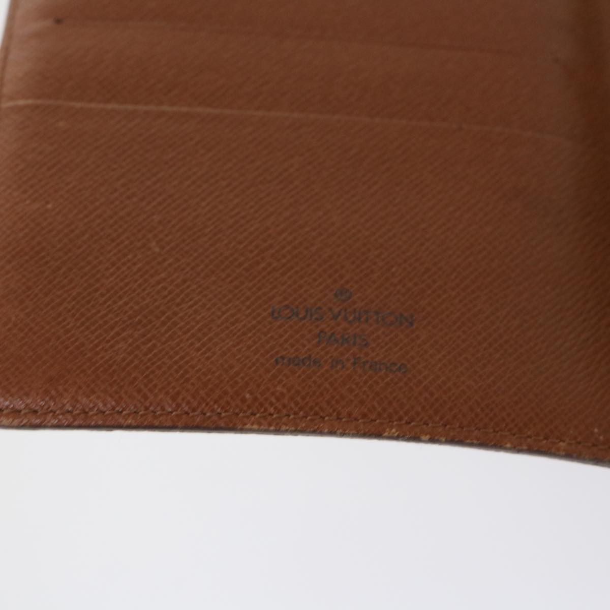 LOUIS VUITTON Monogram Agenda MM Day Planner Cover R20105 LV hk747