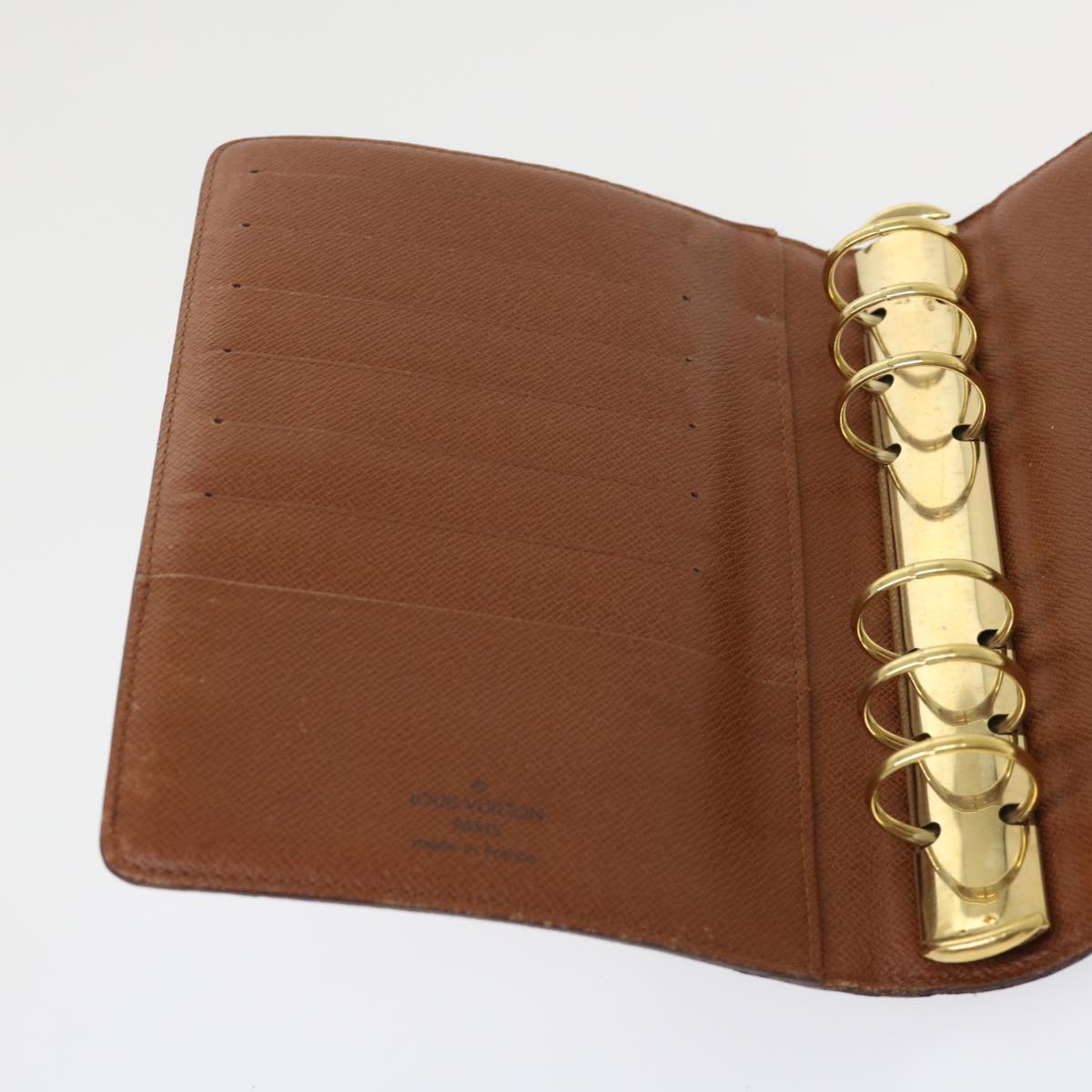 LOUIS VUITTON Monogram Agenda MM Day Planner Cover R20105 LV hk747