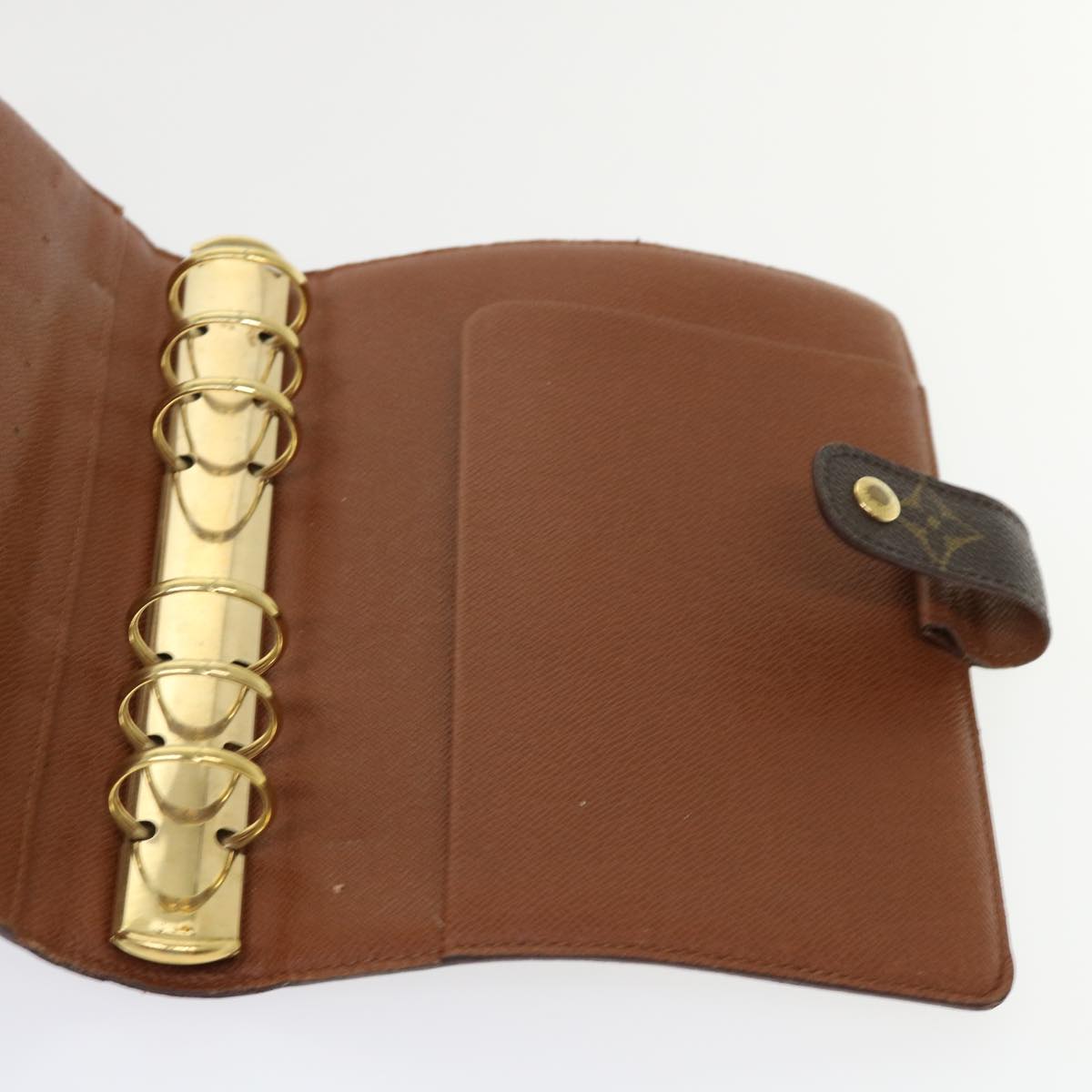 LOUIS VUITTON Monogram Agenda MM Day Planner Cover R20105 LV hk747