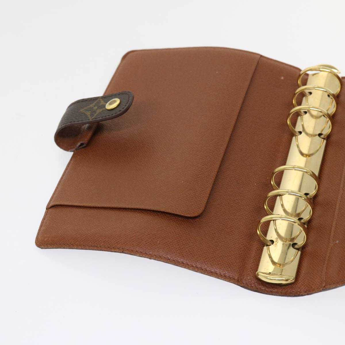 LOUIS VUITTON Monogram Agenda MM Day Planner Cover R20105 LV hk747