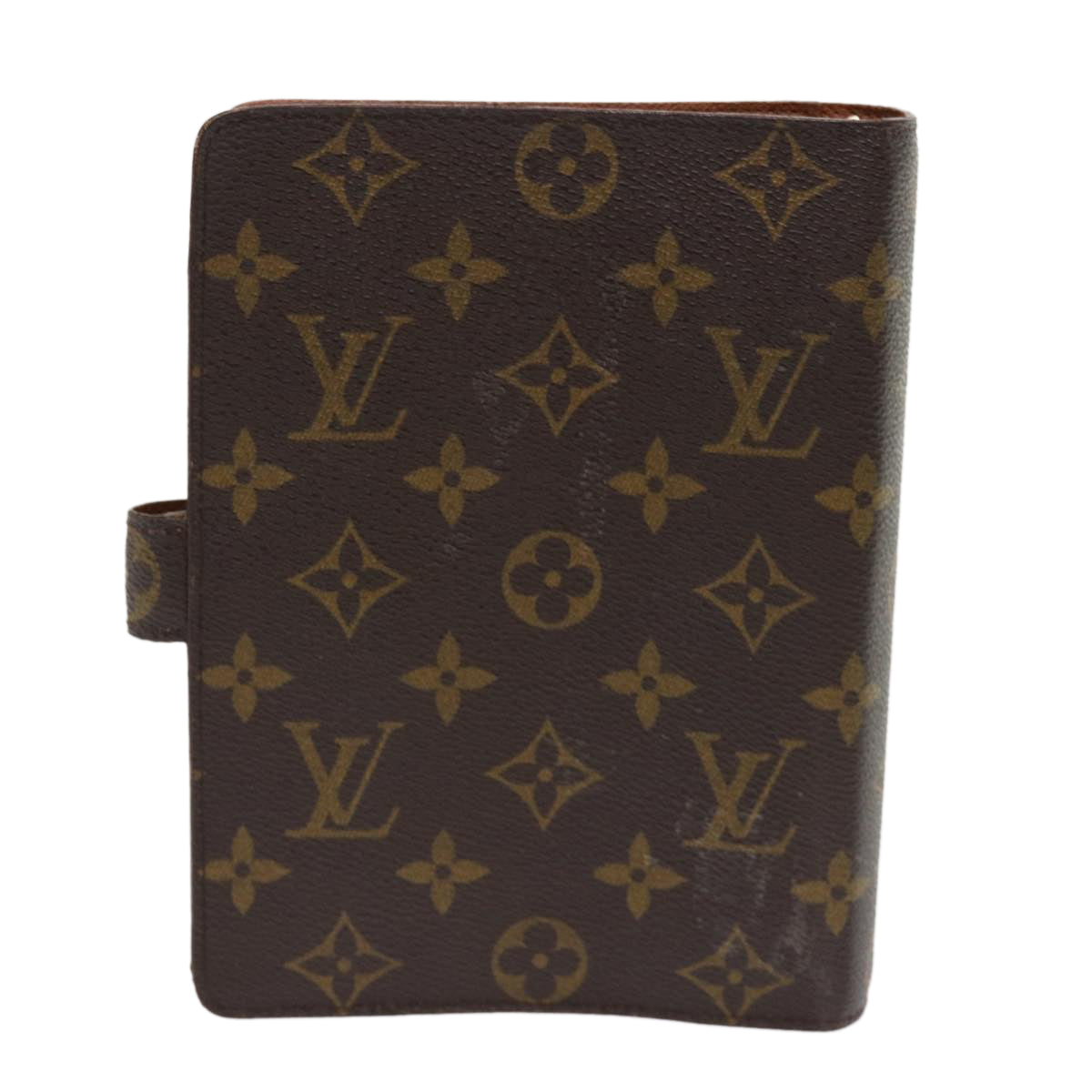 LOUIS VUITTON Monogram Agenda MM Day Planner Cover R20105 LV hk747