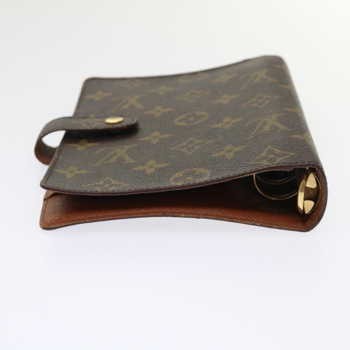 LOUIS VUITTON Monogram Agenda MM Day Planner Cover R20105 LV hk747