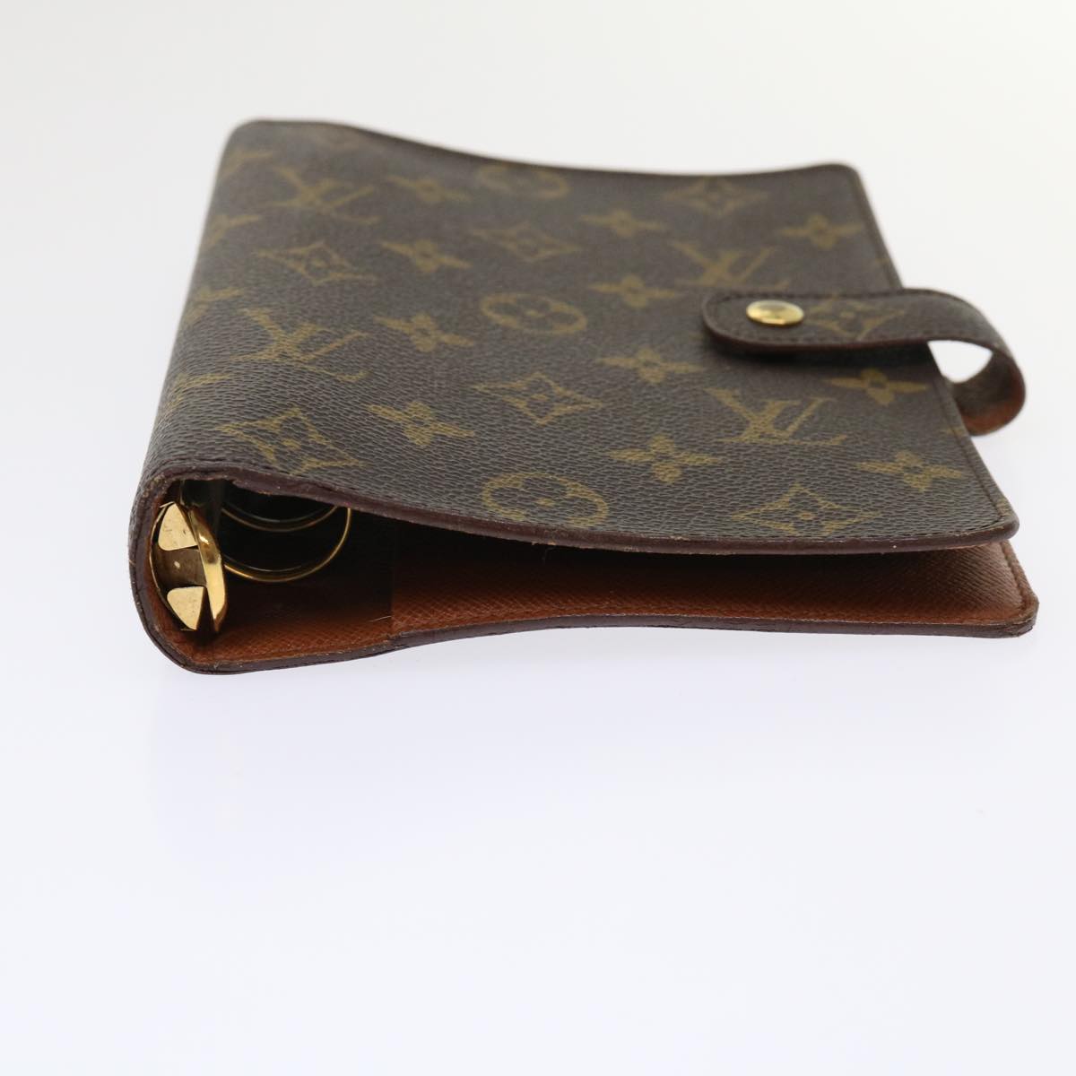 LOUIS VUITTON Monogram Agenda MM Day Planner Cover R20105 LV hk747