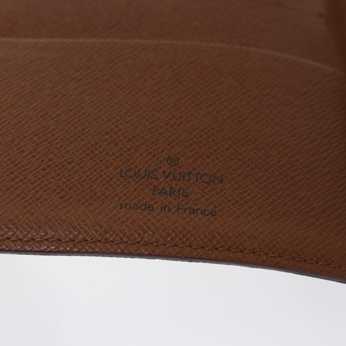 LOUIS VUITTON Monogram Agenda MM Day Planner Cover R20105 LV hk748