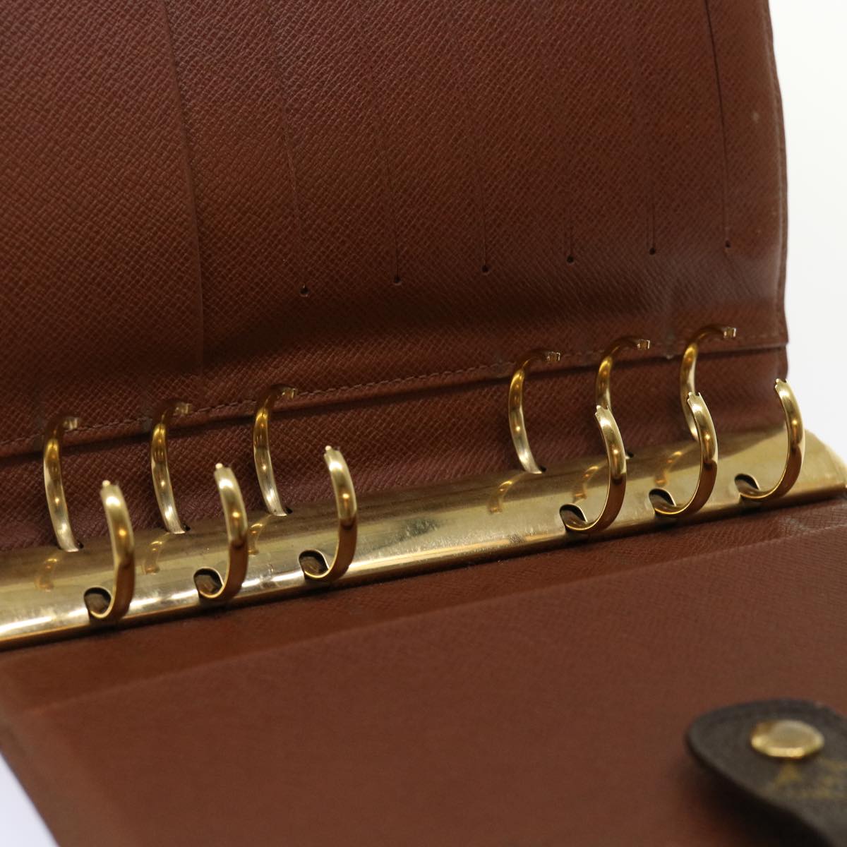 LOUIS VUITTON Monogram Agenda MM Day Planner Cover R20105 LV hk748