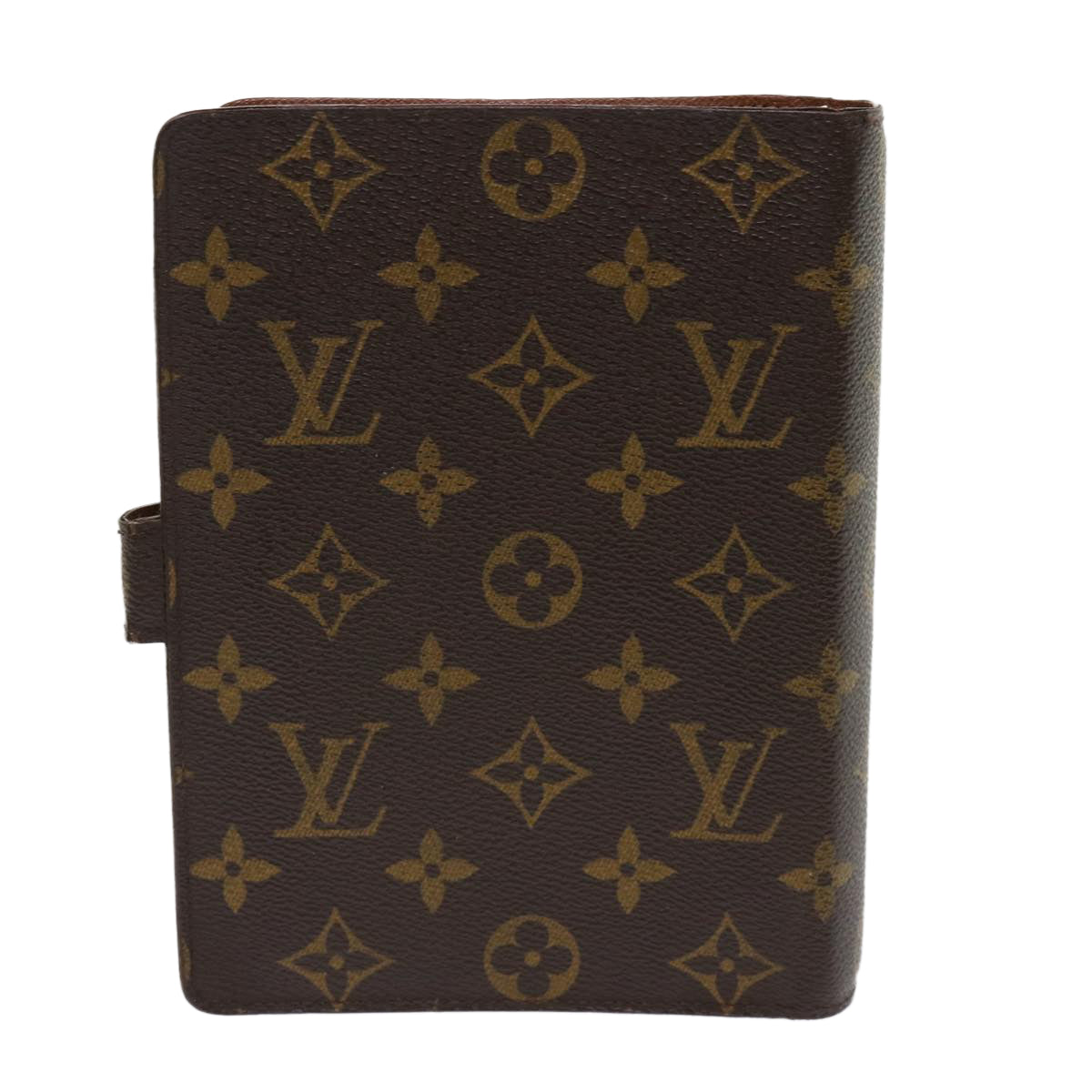 LOUIS VUITTON Monogram Agenda MM Day Planner Cover R20105 LV hk748