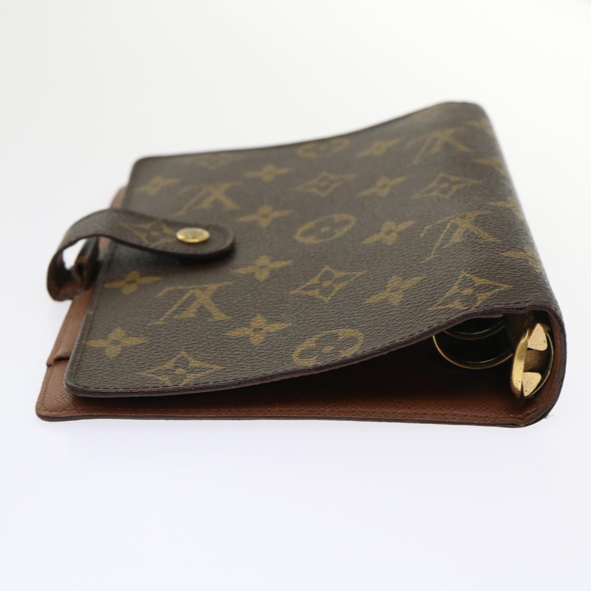 LOUIS VUITTON Monogram Agenda MM Day Planner Cover R20105 LV hk748