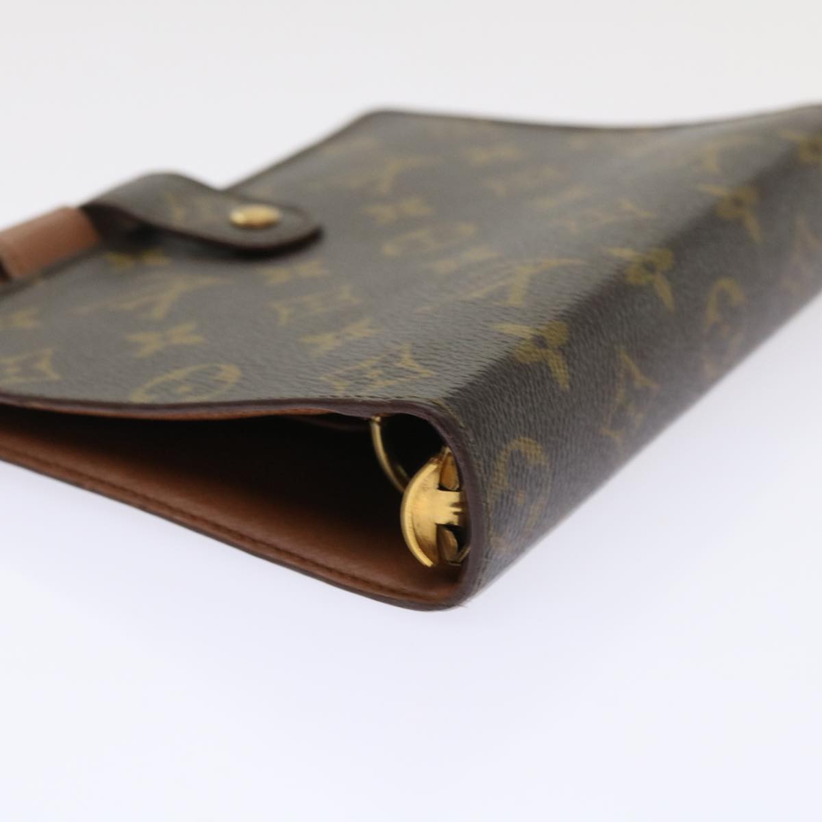 LOUIS VUITTON Monogram Agenda MM Day Planner Cover R20105 LV hk750