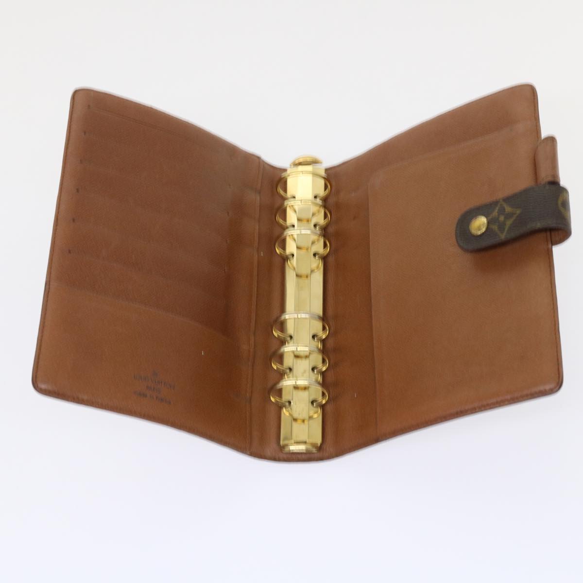 LOUIS VUITTON Monogram Agenda MM Day Planner Cover R20105 LV hk750