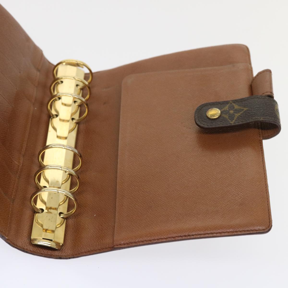 LOUIS VUITTON Monogram Agenda MM Day Planner Cover R20105 LV hk750