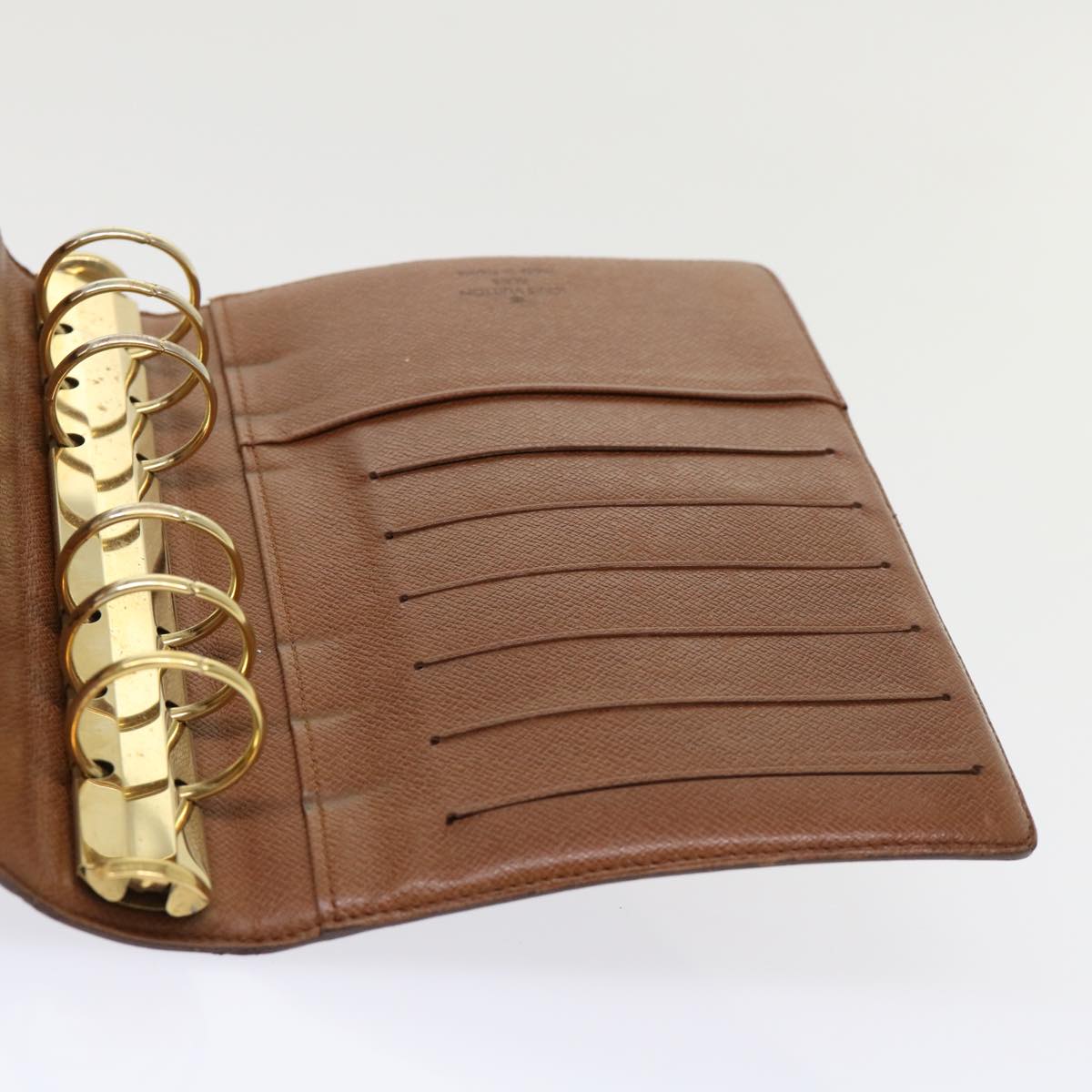 LOUIS VUITTON Monogram Agenda MM Day Planner Cover R20105 LV hk750