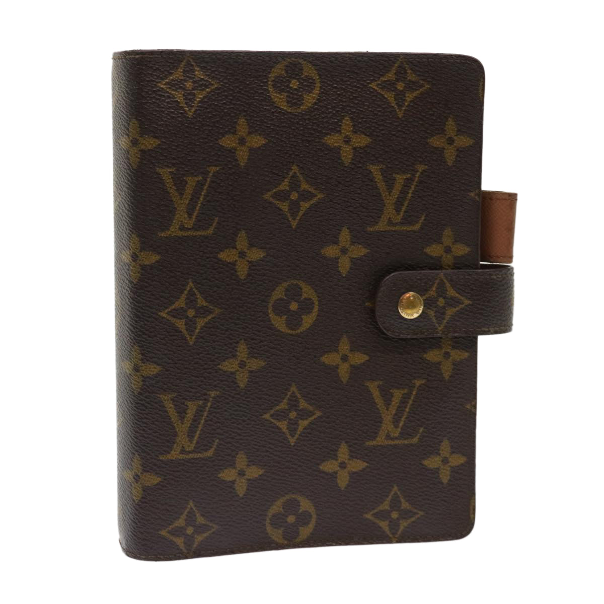 LOUIS VUITTON Monogram Agenda MM Day Planner Cover R20105 LV hk750