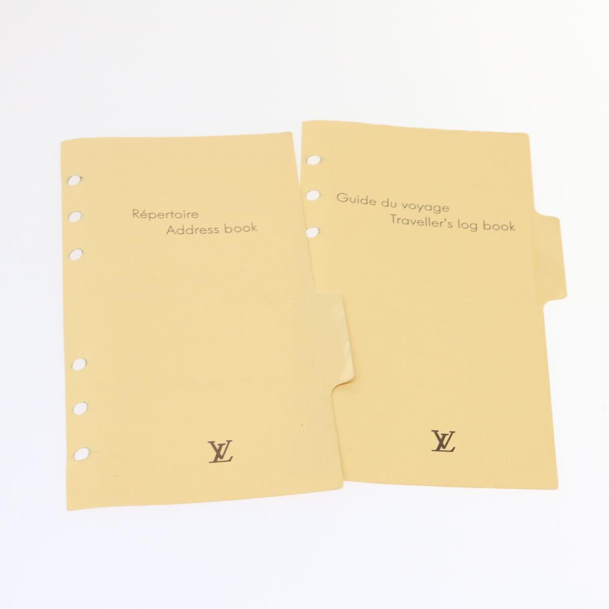 LOUIS VUITTON Monogram Agenda MM Day Planner Cover R20105 LV hk750