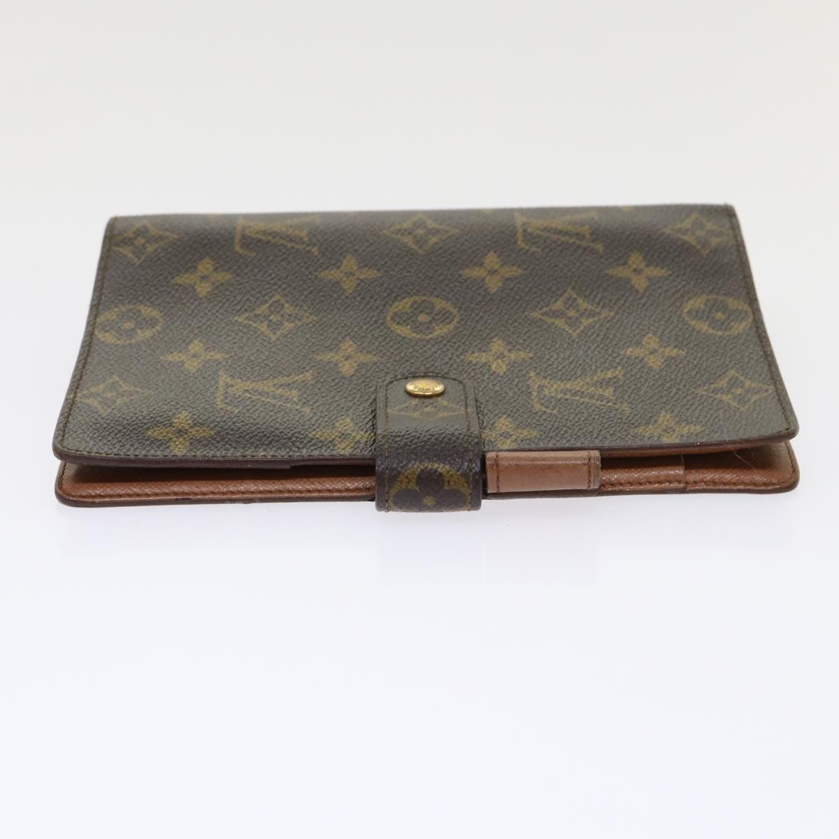 LOUIS VUITTON Monogram Agenda MM Day Planner Cover R20105 LV hk750