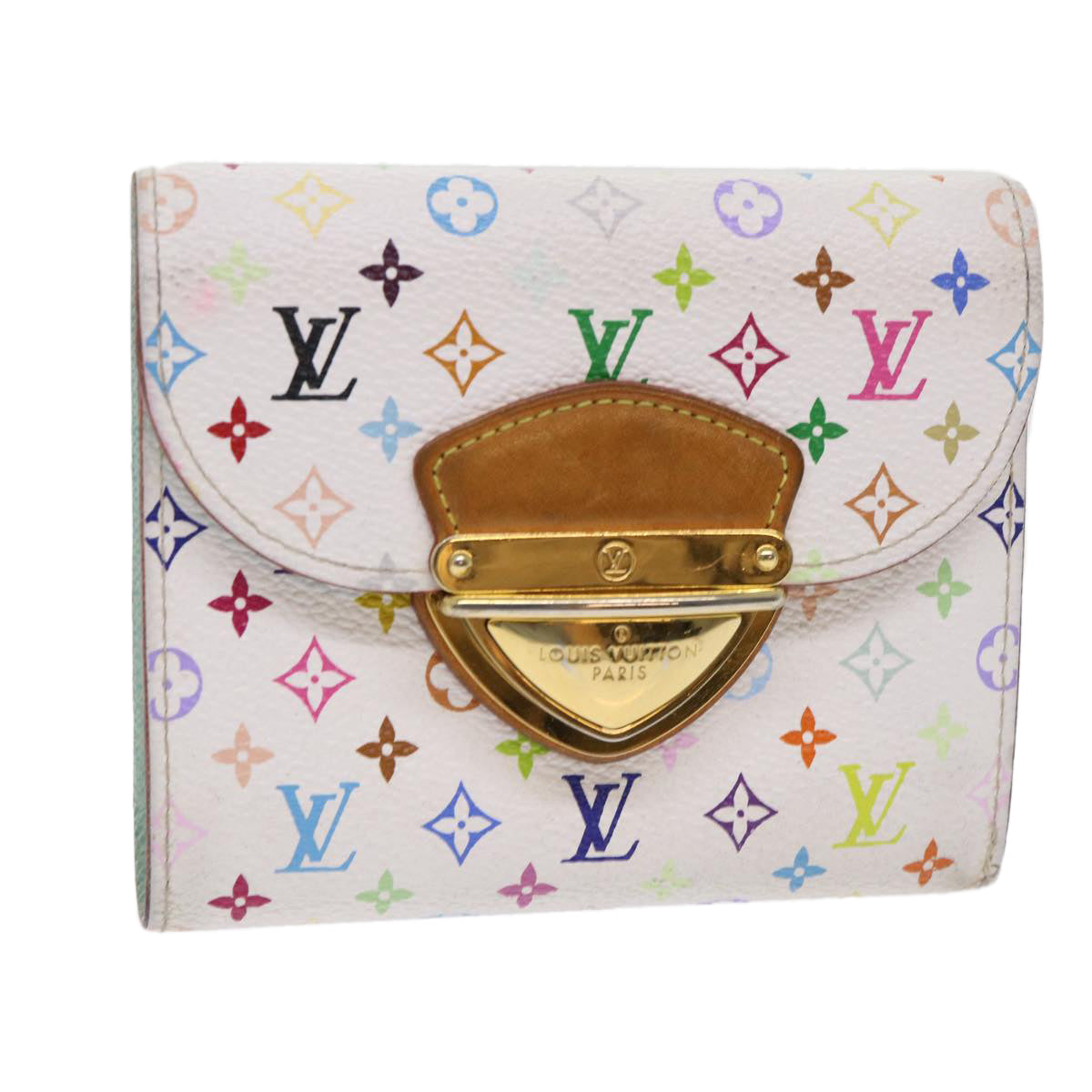 LOUIS VUITTON Multicolor Portefeuille Koala Rich Wallet White M58082 hk752