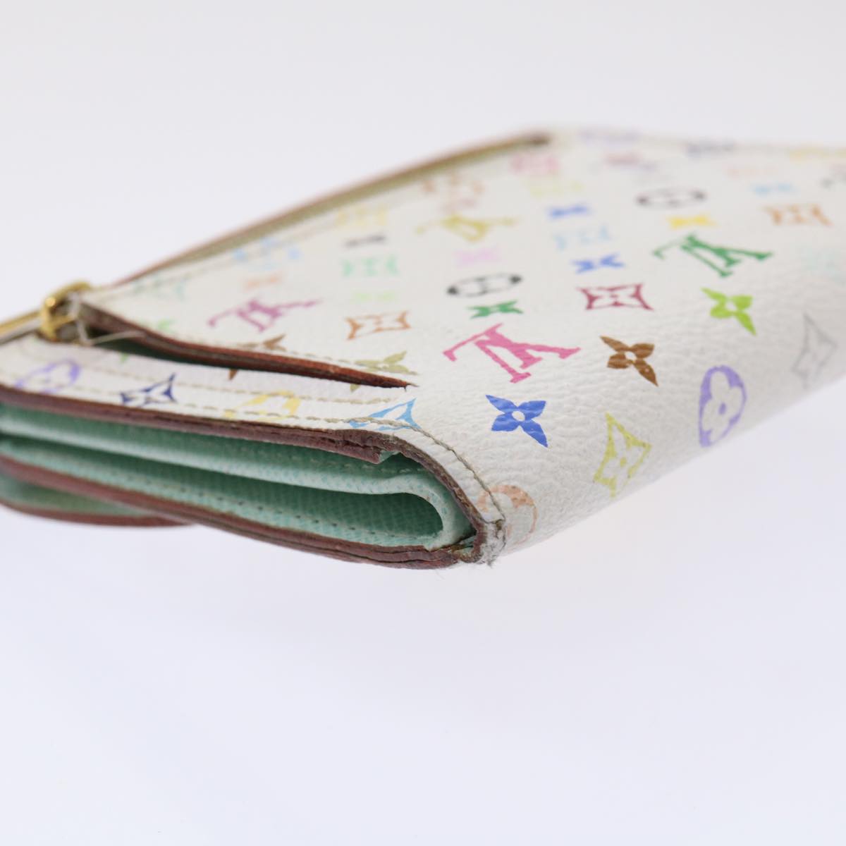 LOUIS VUITTON Multicolor Portefeuille Koala Rich Wallet White M58082 hk752