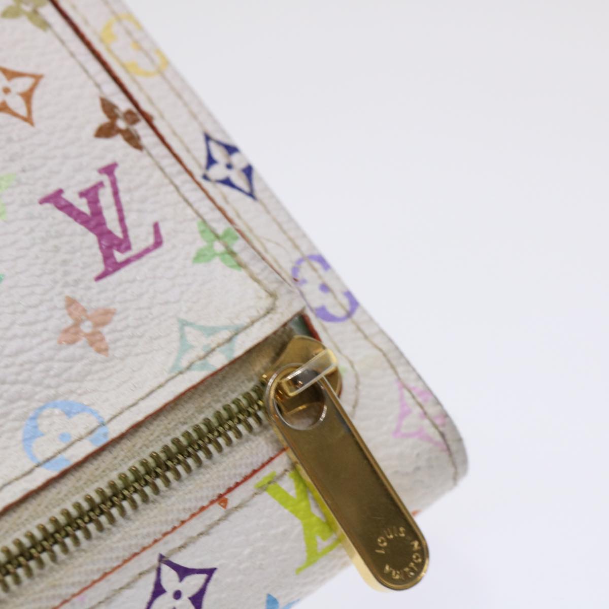 LOUIS VUITTON Multicolor Portefeuille Koala Rich Wallet White M58082 hk752