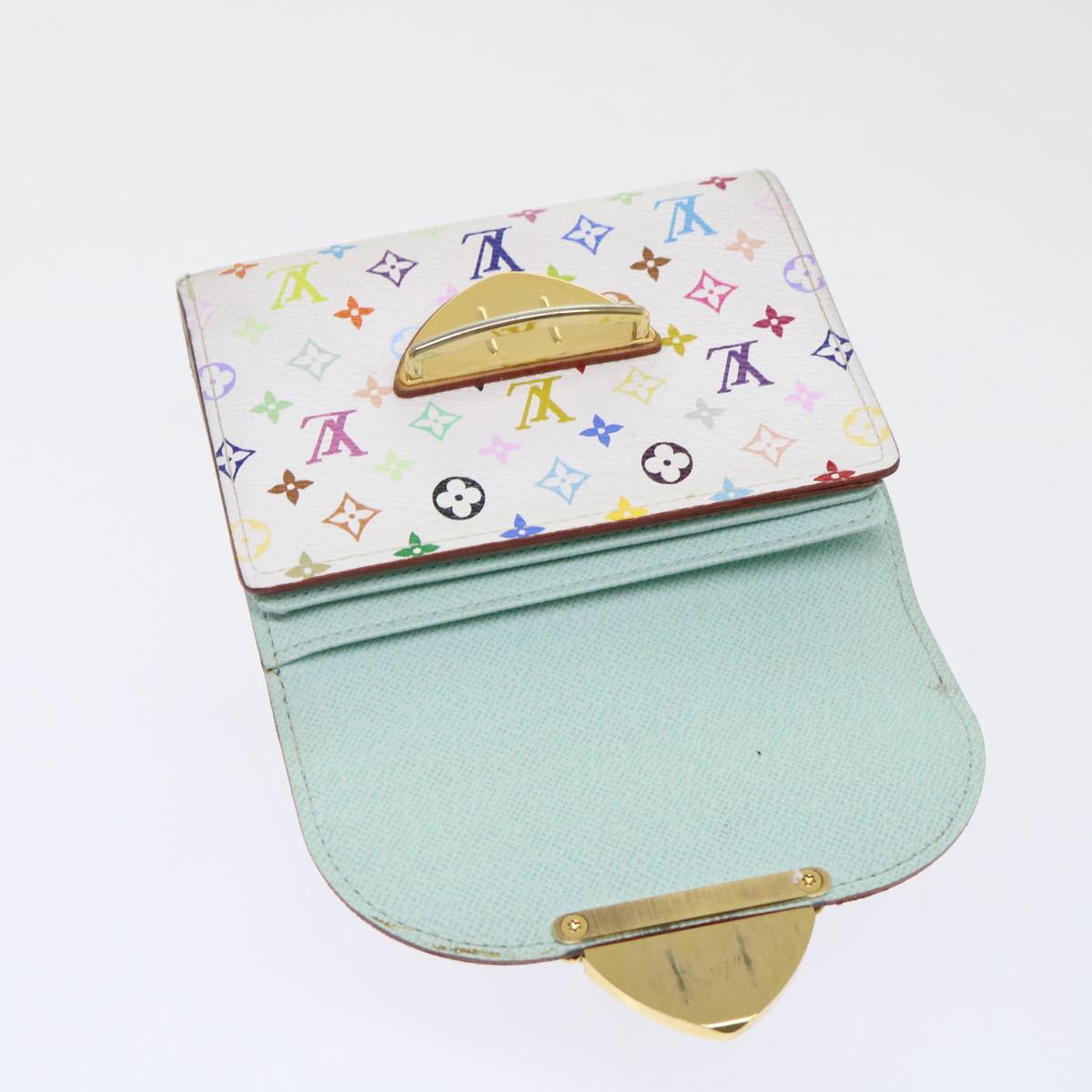 LOUIS VUITTON Multicolor Portefeuille Koala Rich Wallet White M58082 hk752