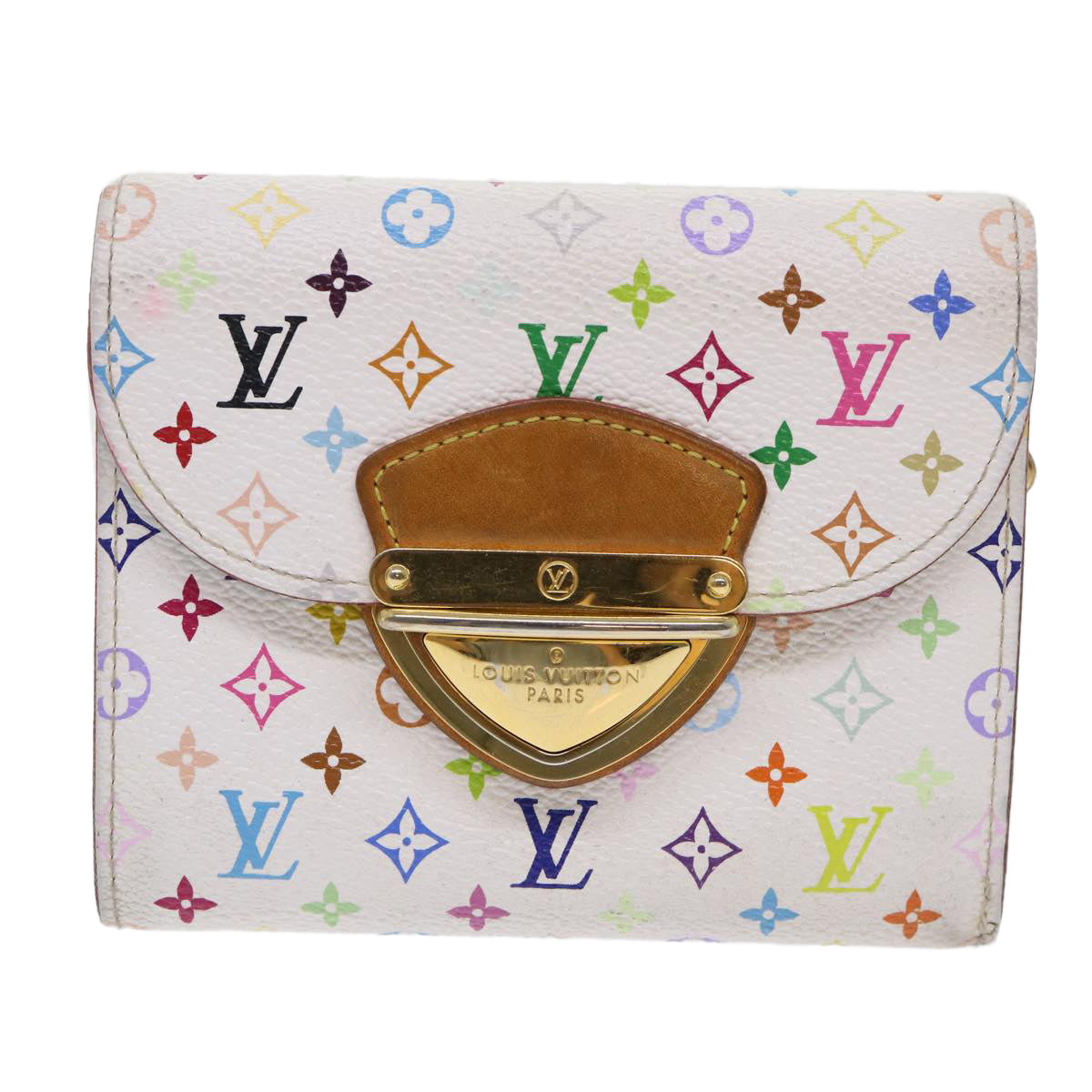 LOUIS VUITTON Multicolor Portefeuille Koala Rich Wallet White M58082 hk752