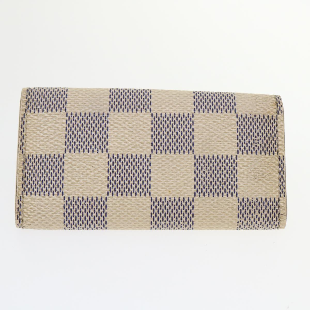 LOUIS VUITTON Monogram Multicolor Damier Azur Key Case Wallet 5Set LV hk755
