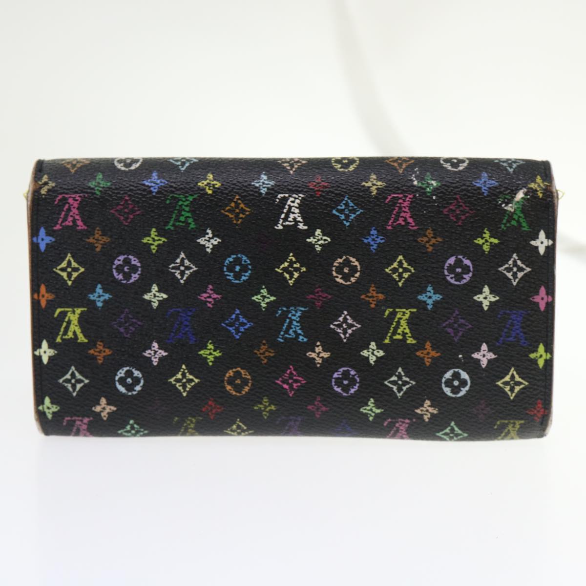 LOUIS VUITTON Monogram Multicolor Damier Azur Key Case Wallet 5Set LV hk755
