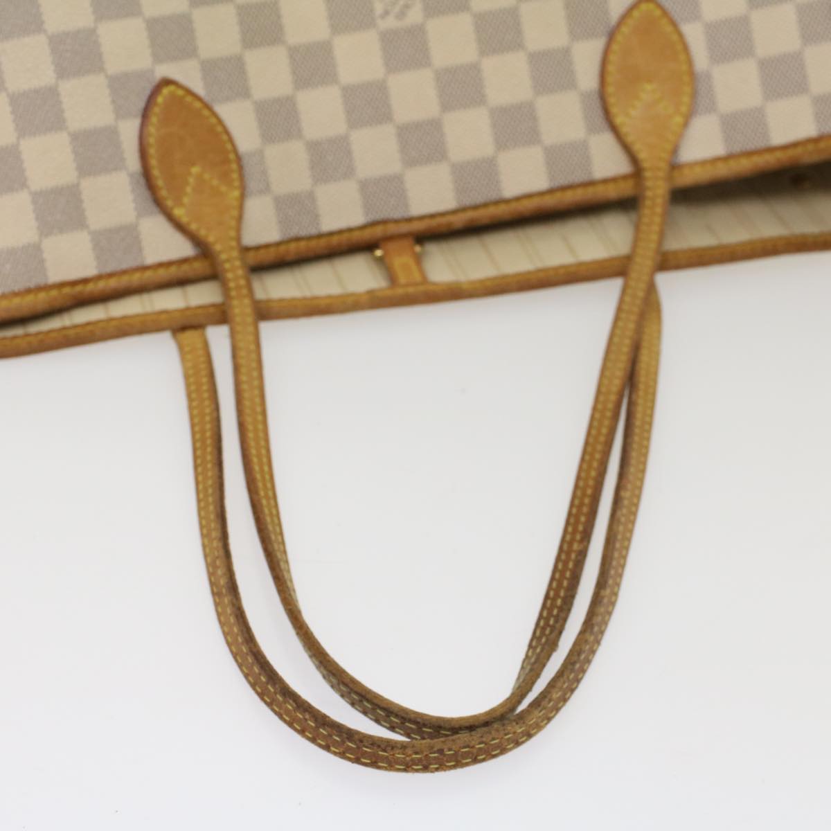 LOUIS VUITTON Damier Azur Neverfull MM Tote Bag N41605 LV hk860