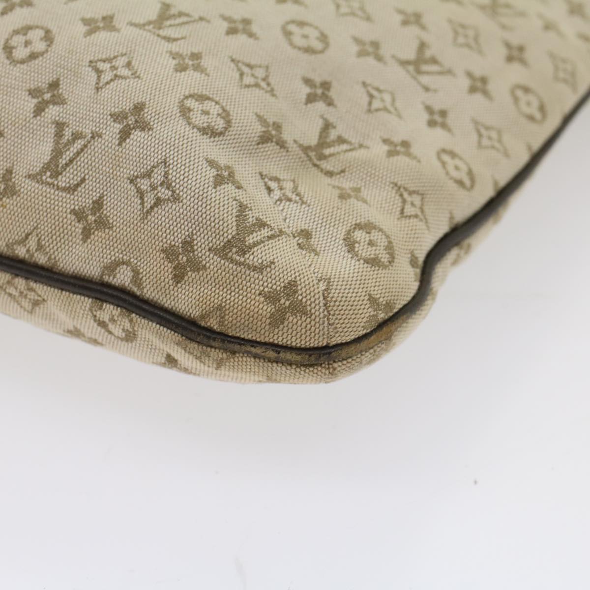 LOUIS VUITTON Monogram Mini Françoise Hand Bag 2way Khaki M92209 LV hk863