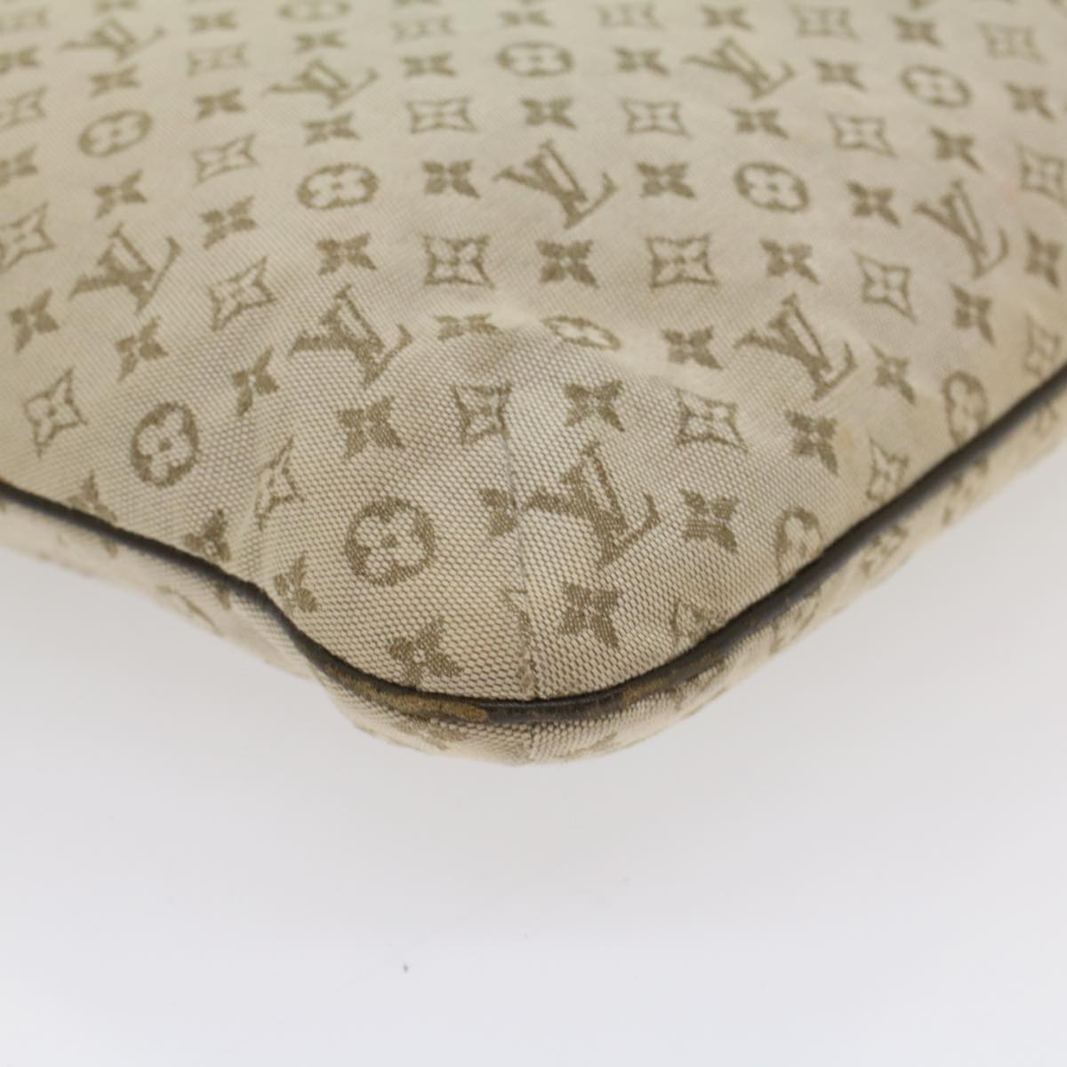 LOUIS VUITTON Monogram Mini Françoise Hand Bag 2way Khaki M92209 LV hk863