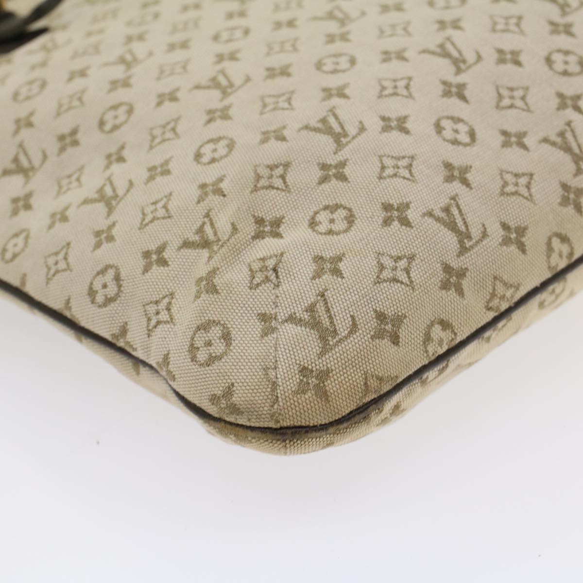 LOUIS VUITTON Monogram Mini Françoise Hand Bag 2way Khaki M92209 LV hk863