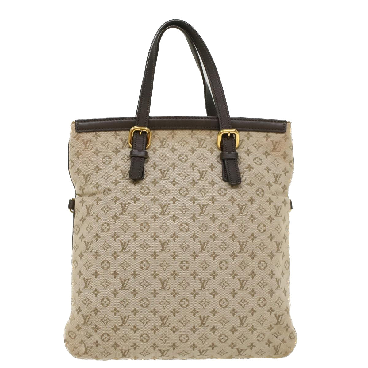 LOUIS VUITTON Monogram Mini Françoise Hand Bag 2way Khaki M92209 LV hk863