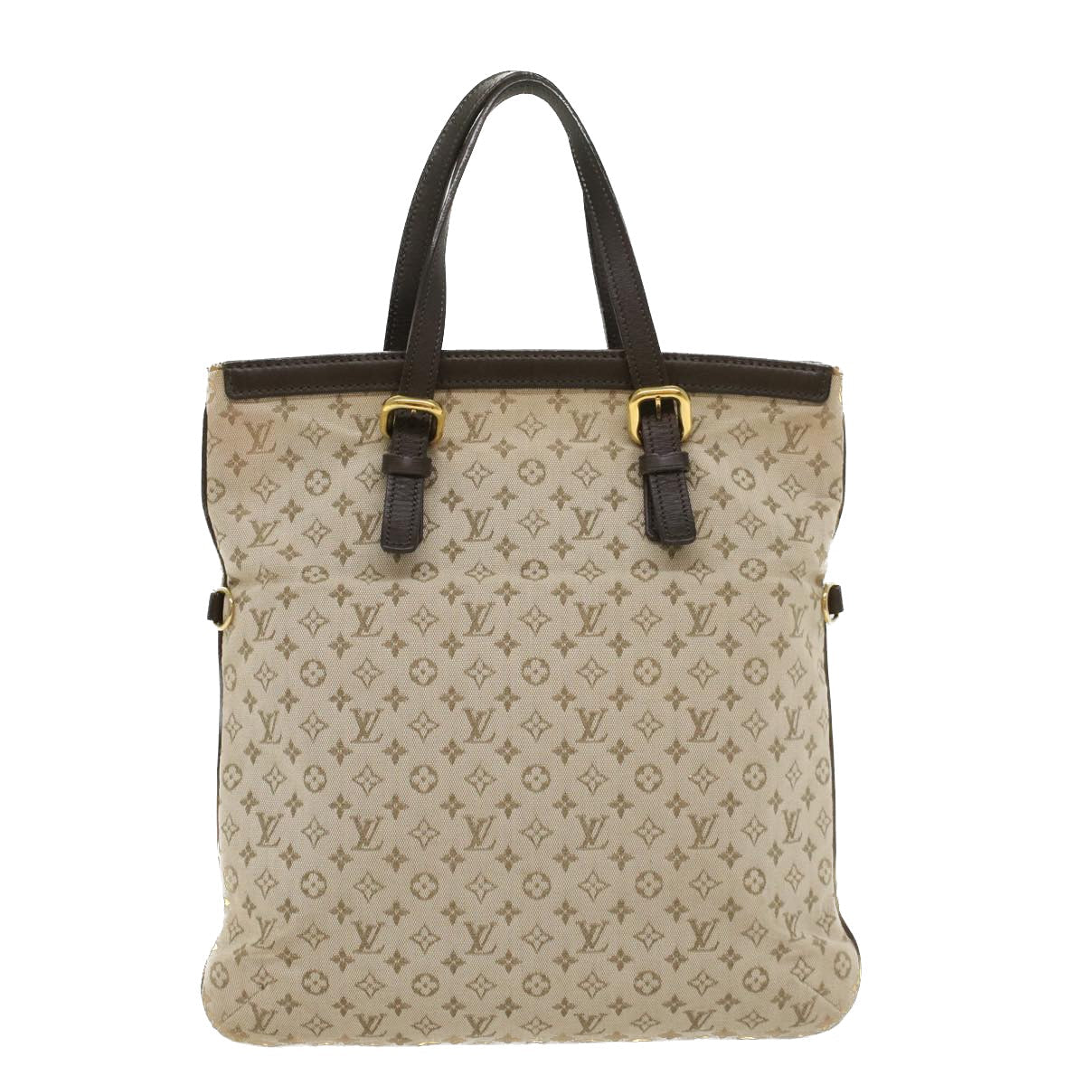 LOUIS VUITTON Monogram Mini Françoise Hand Bag 2way Khaki M92209 LV hk863
