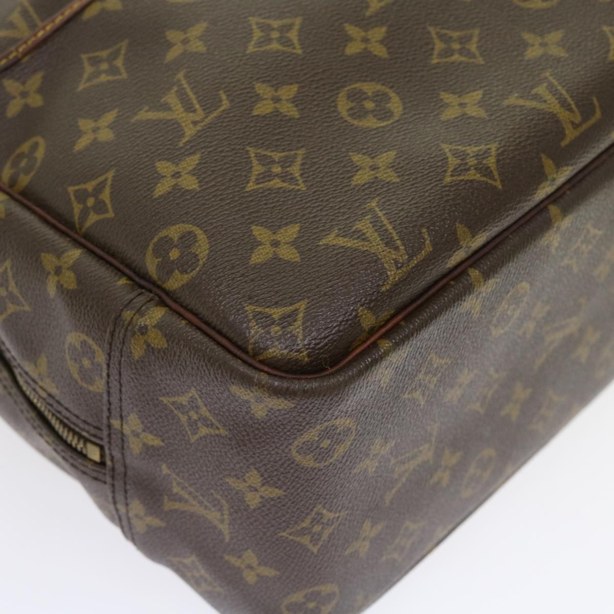 LOUIS VUITTON Monogram Deauville Hand Bag M47270 LV hk864
