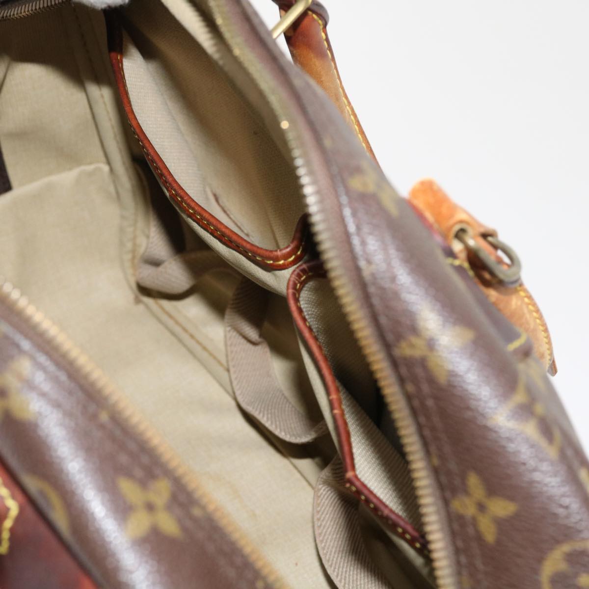 LOUIS VUITTON Monogram Deauville Hand Bag M47270 LV hk864