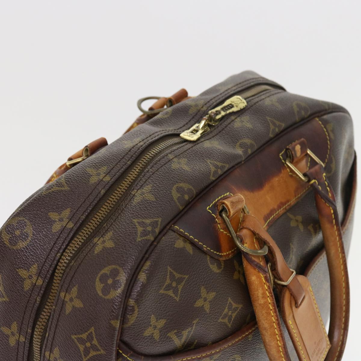 LOUIS VUITTON Monogram Deauville Hand Bag M47270 LV hk864
