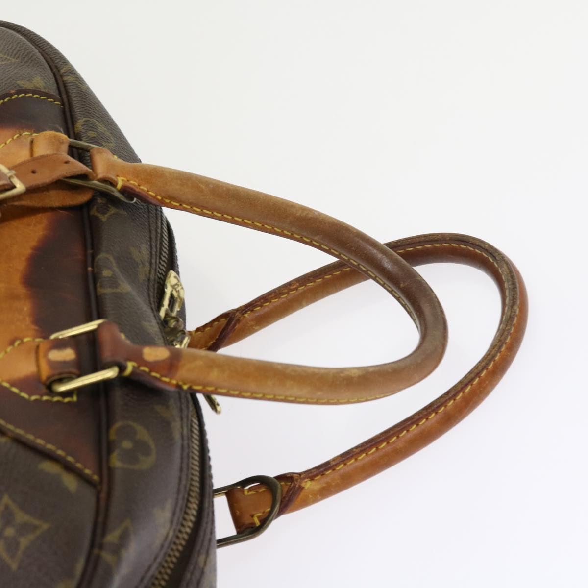 LOUIS VUITTON Monogram Deauville Hand Bag M47270 LV hk864