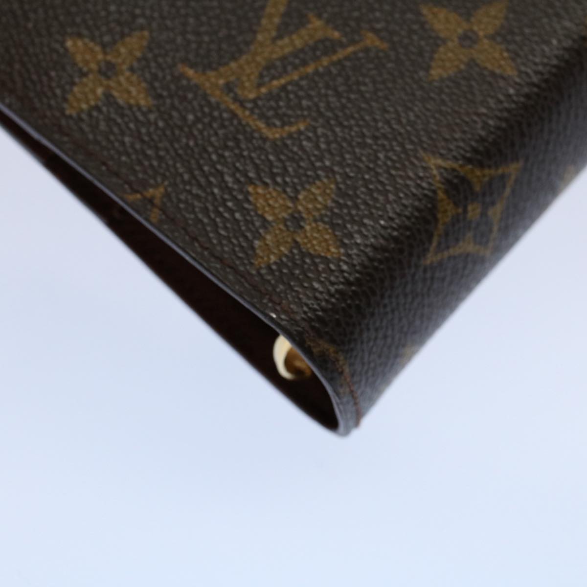 LOUIS VUITTON Monogram Agenda GM Day Planner Cover R20006 LV hk869