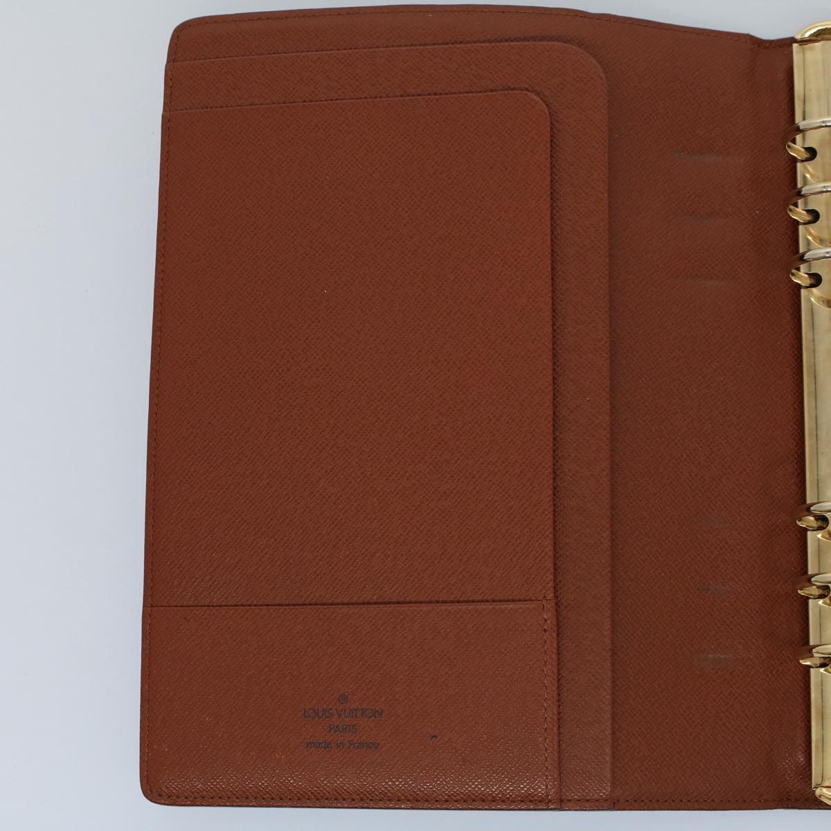 LOUIS VUITTON Monogram Agenda GM Day Planner Cover R20006 LV hk869