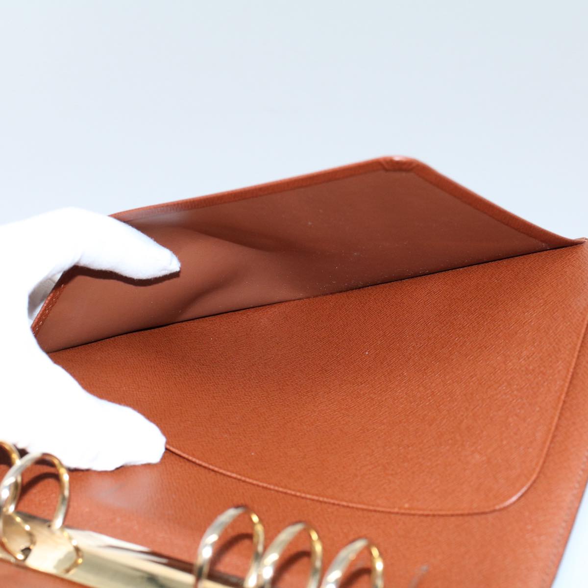 LOUIS VUITTON Monogram Agenda GM Day Planner Cover R20006 LV hk869