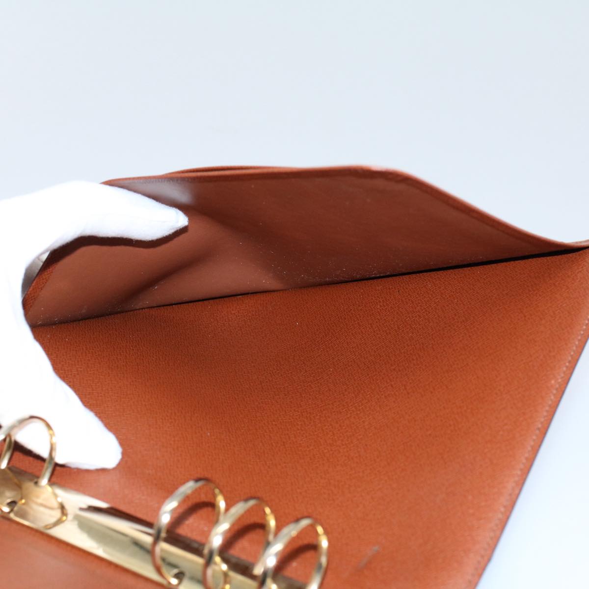 LOUIS VUITTON Monogram Agenda GM Day Planner Cover R20006 LV hk869